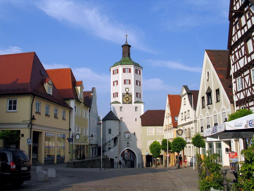 Brauereigasthof Zur Muenz Seit 1586 Günzburg Zewnętrze zdjęcie